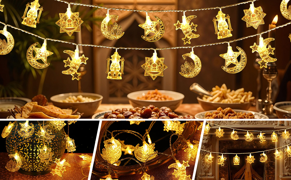  Eid Mubarak String Lights 