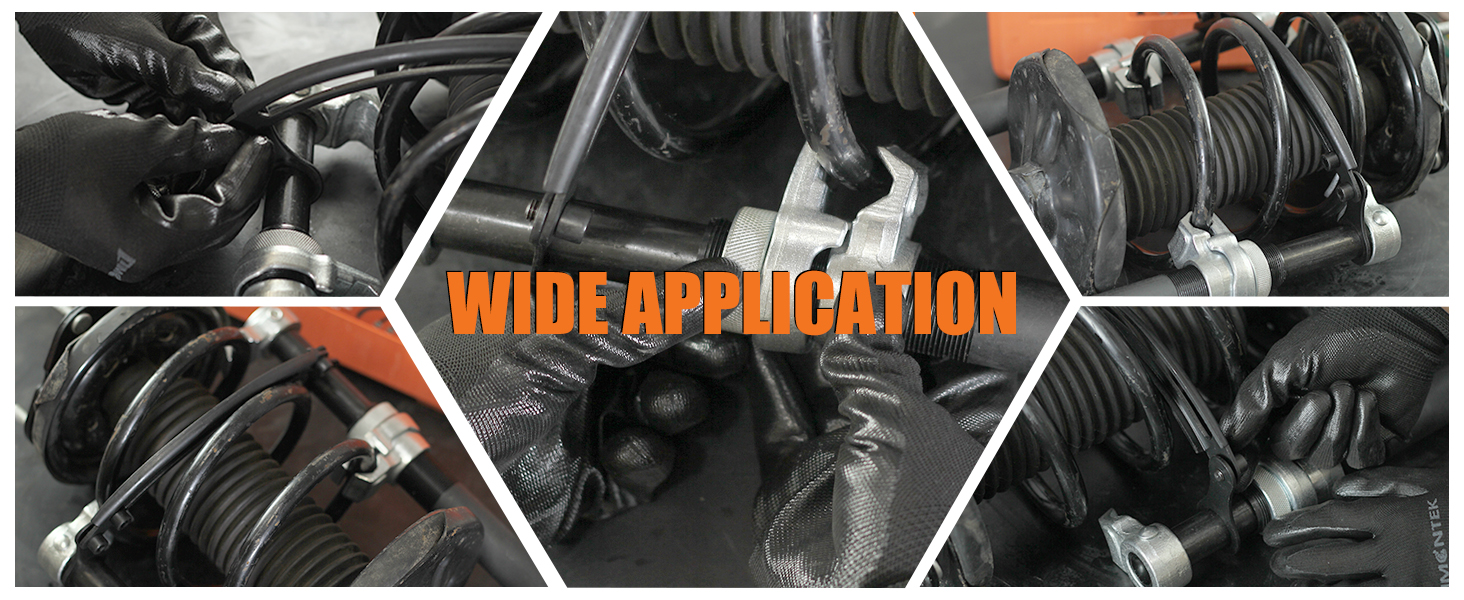 limontek 2pcs Coil Spring Compressor Tool, Heavy Duty