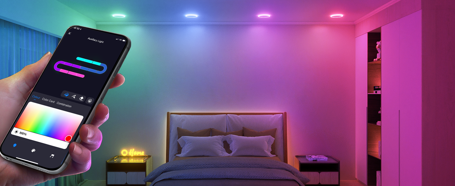 Lumary RGBAI Smart Recessed Light 6 inch