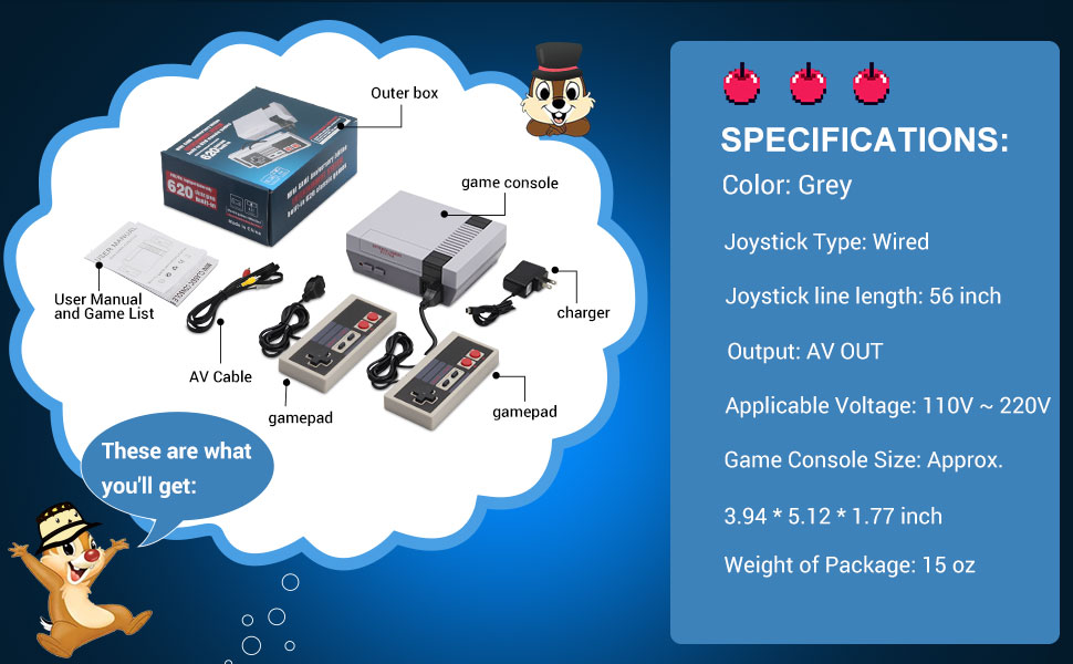 retro video game console