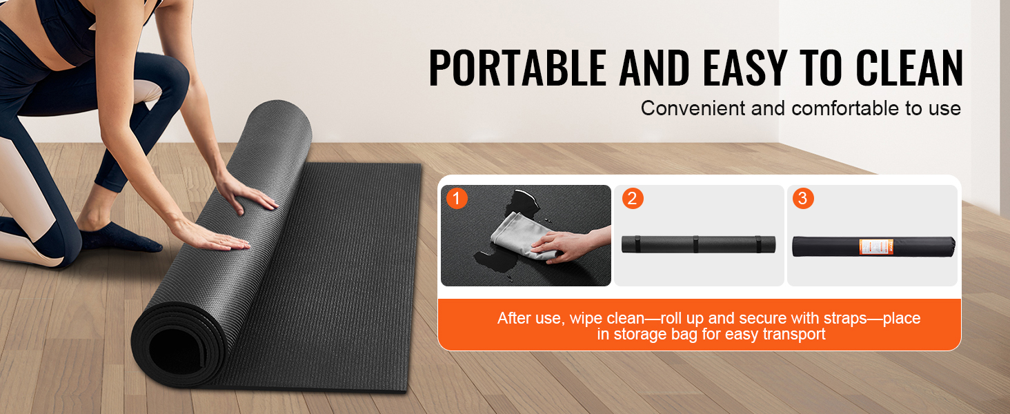 non slip exercise mat