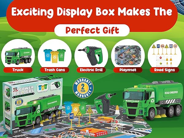 Exciting display box makes the perfect gift