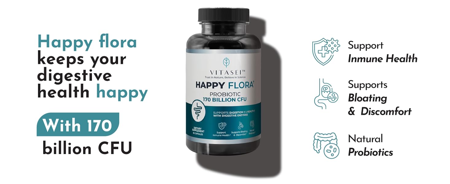 Probiotics supplement to keep digestive health