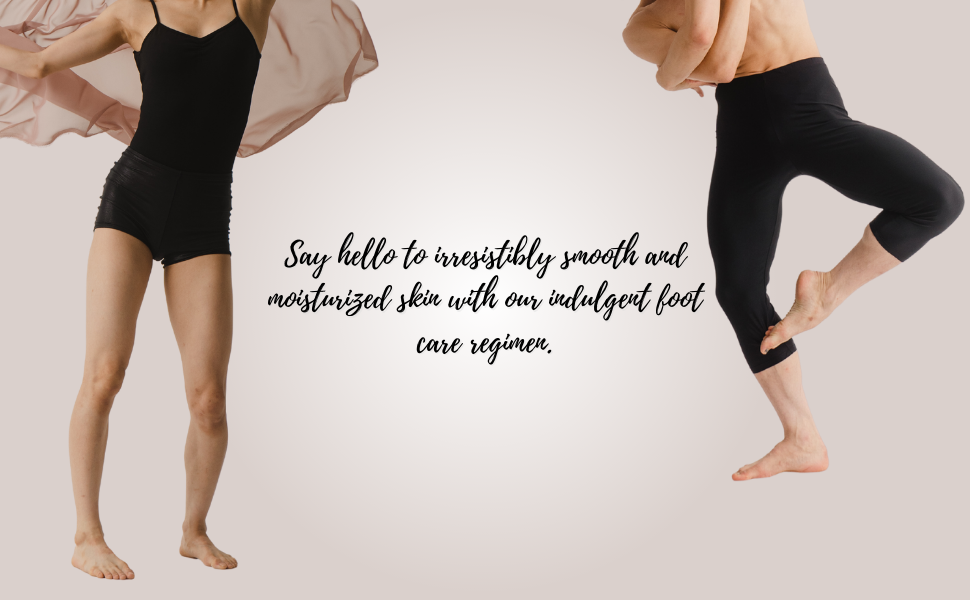 Say hello to irresistibly smooth and moisturized skin with our indulgent foot care regimen.