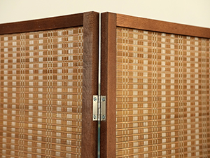 furnnylane 6 panel bamboo room divider