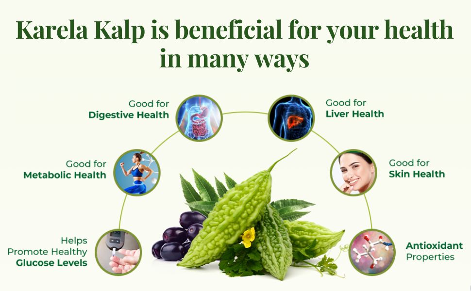 Bansiwala Karela Kalp Granules for Blood Sugar Control | Ayurvedic Medicine for Blood Sugar 4 benefits of bansiwala karela kalp granules