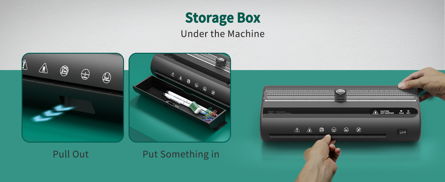 laminating machine with laminting sheets