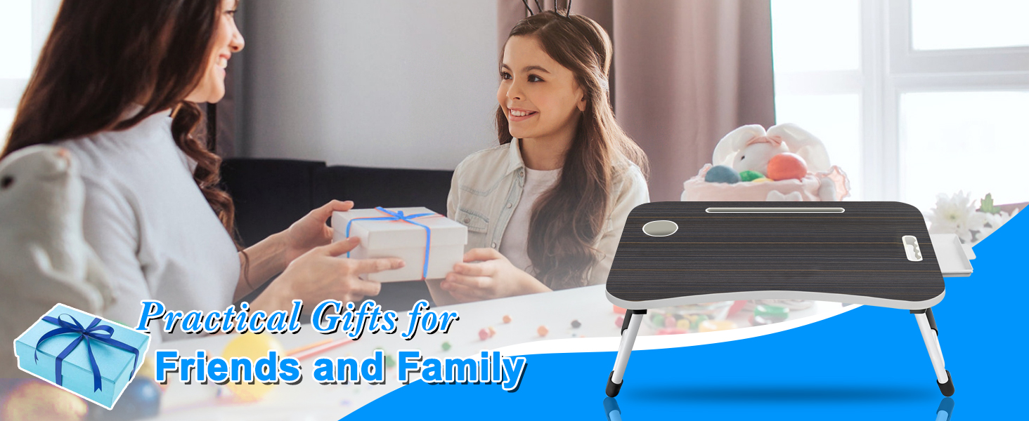 Foldable Lap Desk for Laptop, 23.62Inch Laptop Lap Desk