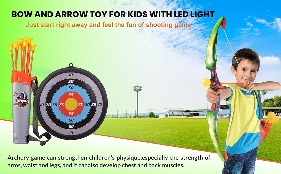 bow and arrow for toy