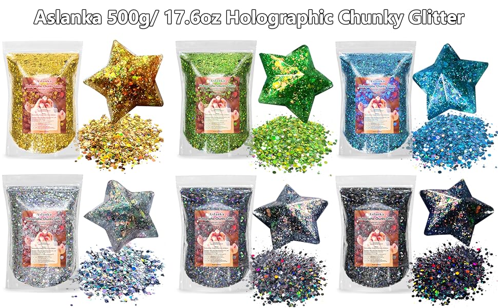 500 g glitter