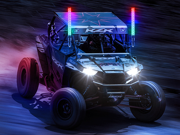 Amazon.com: Ehaho 2PCS 2FT Fat Whip Lights for UTV ATV with
