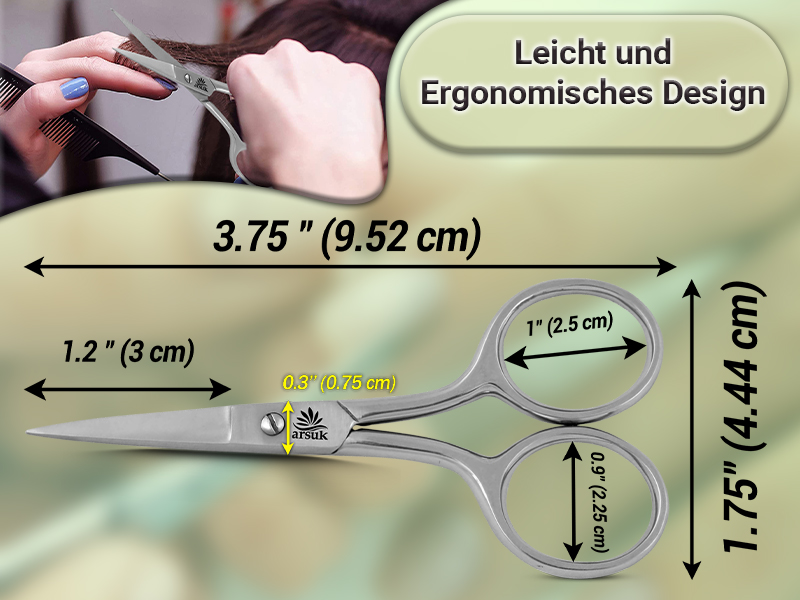 Professionell, Schnurrbart, Bart, Nase, Ohr,Haare,Augenbraue,Schere,Trimmen,Formen,Schneiden,Klingen