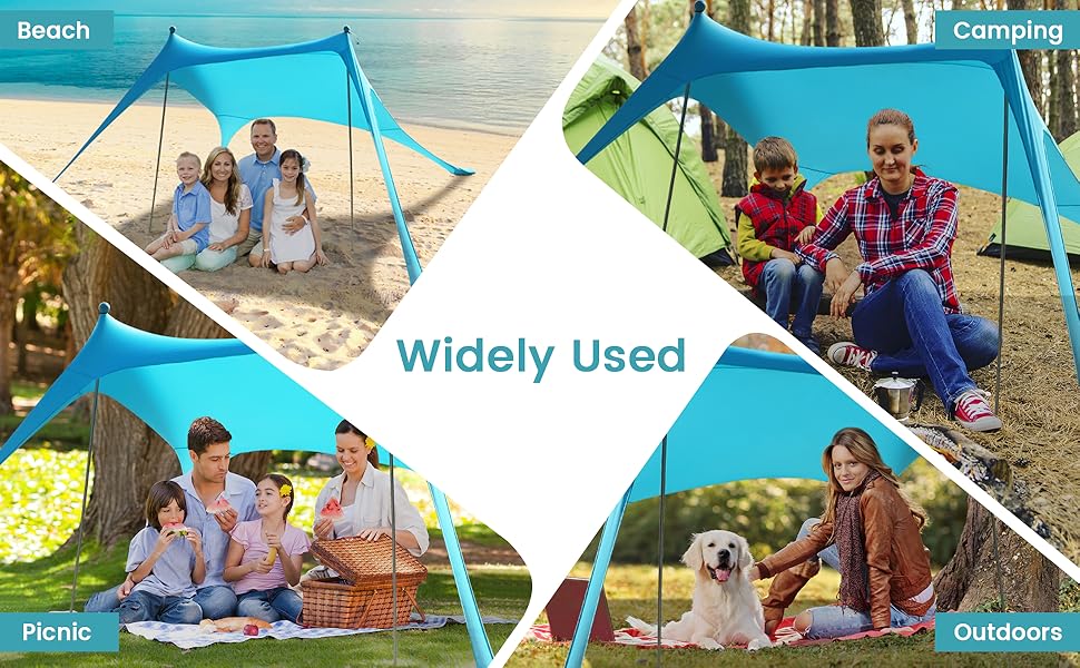 beach tent sun shelter