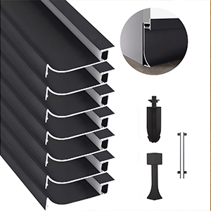 aluminum baseboard