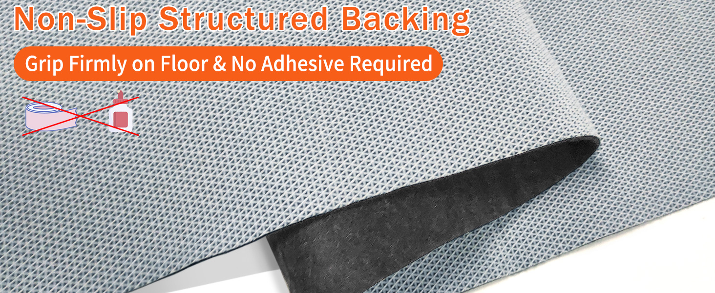 Office Chair Mat for Hard Floors, Slip Resistant Heavy