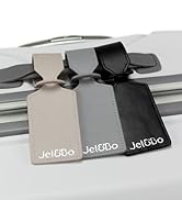 luggage tags on suitcase