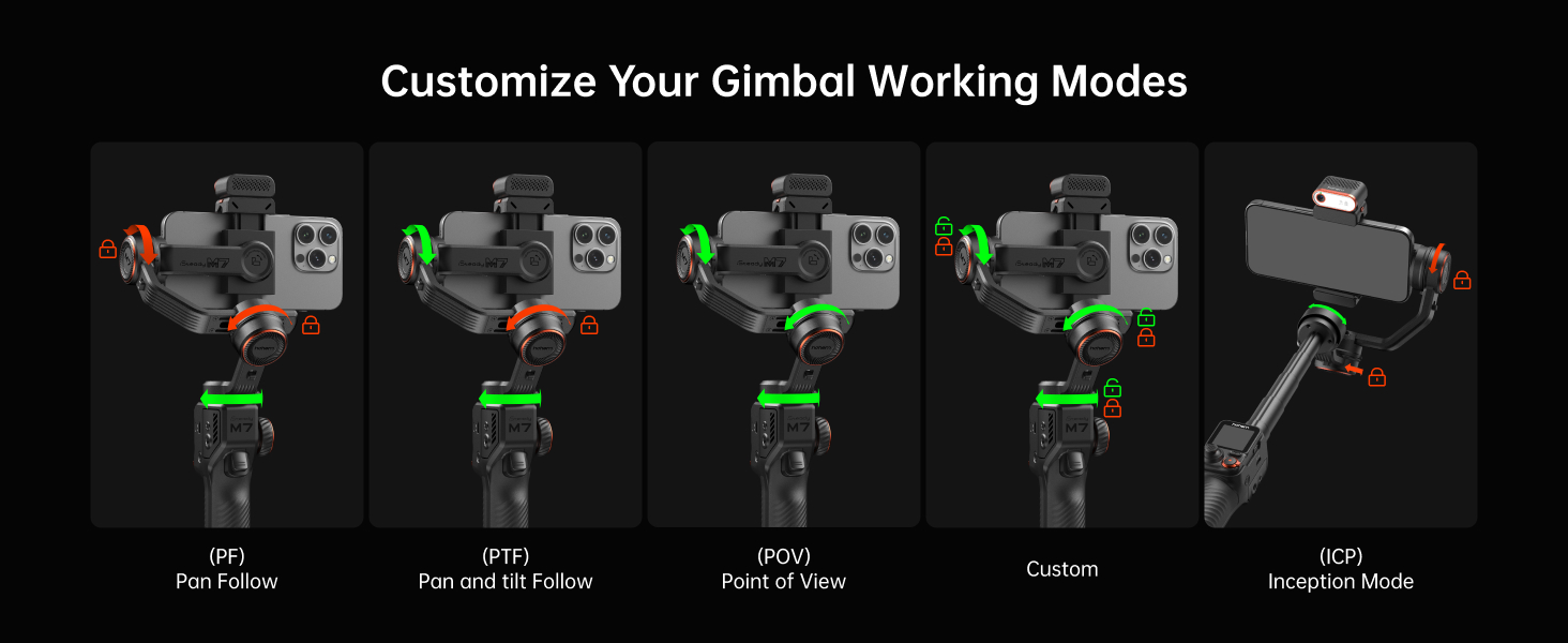 hohem m7 smartphone gimbal