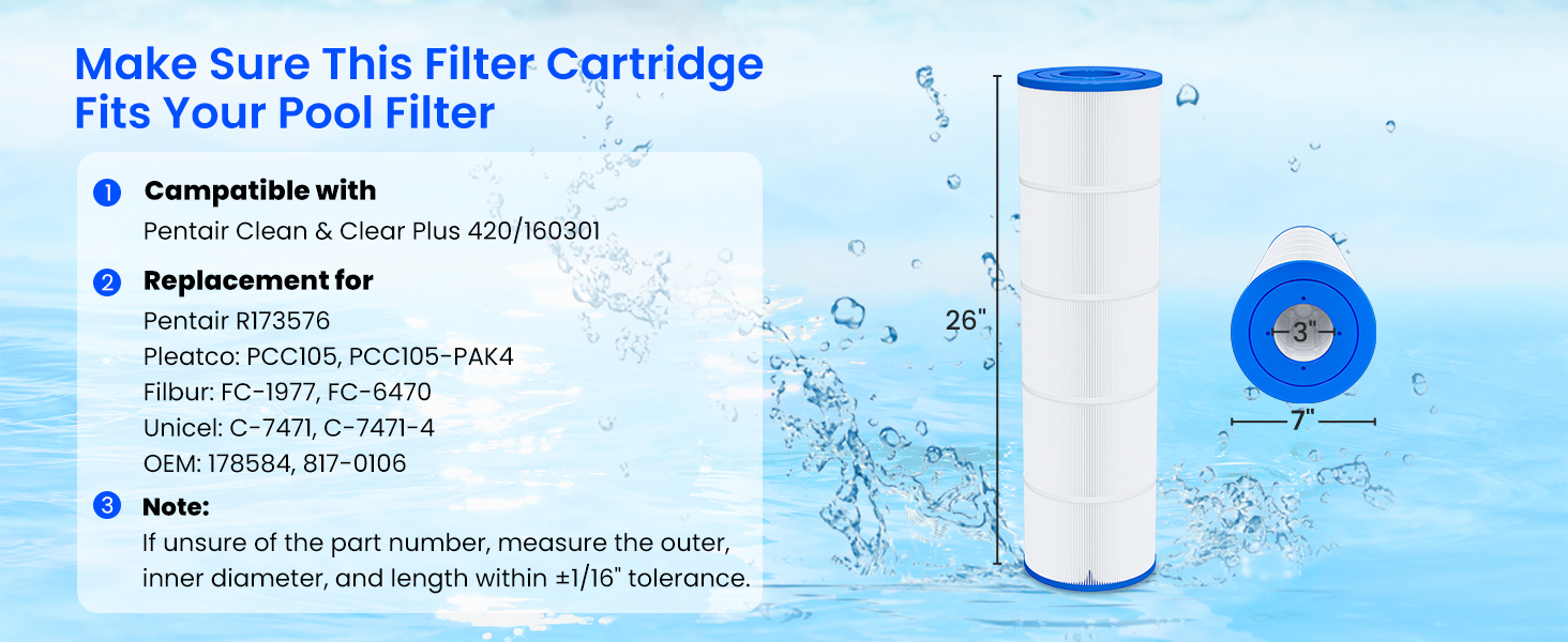 ccp420 pool filter cartridges