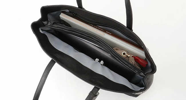 【新品同様】フルラ 自立型 トートバッグ レザー シボ革 ビジネス利用OK 楽天市場】本革トートバッグ 大容量 牛革 角シボ型押し / pid