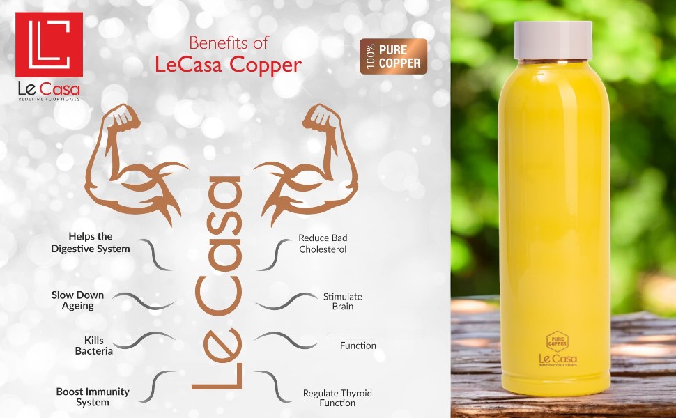 Copper Water Bottle