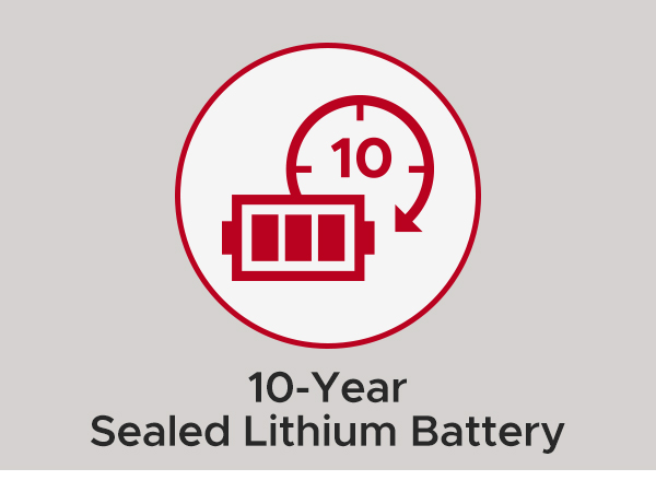 10-Year Sealed Lithium Battery