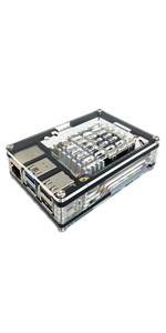 9 Layers Acrylic Case Raspberry Pi 5