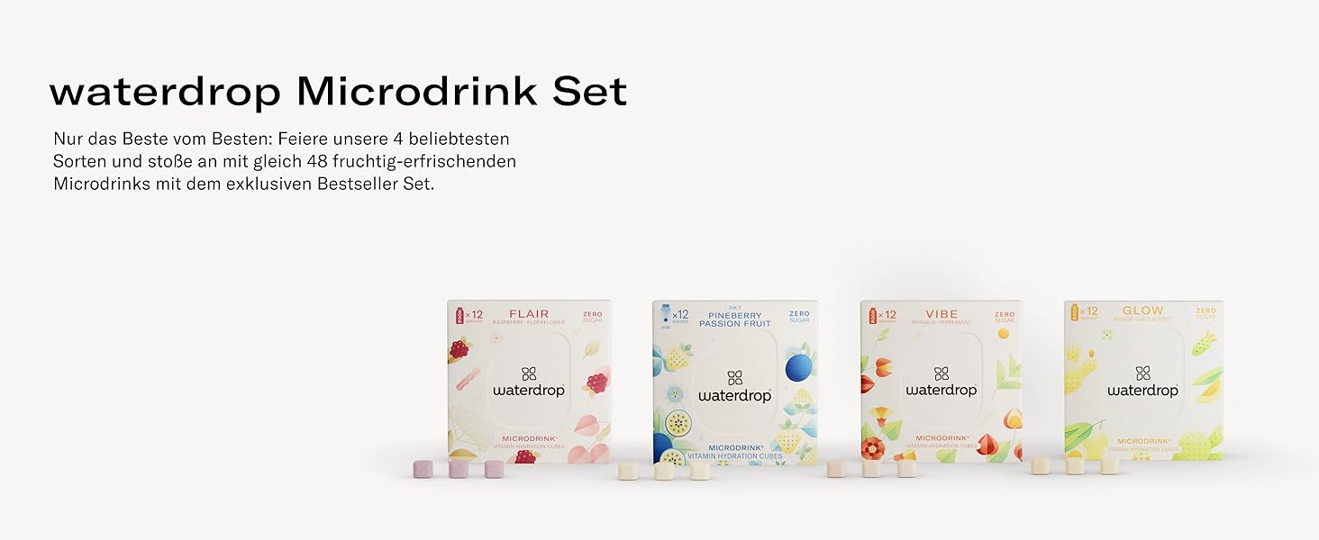 waterdrop microdrink set bestseller