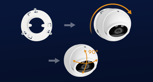 onwote camera security outdoor poe ip cameras business commercial indoor dome 4k 8mp two way