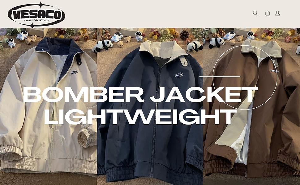 Hesaco Unisex Varsity Jacket, Letter Winter Jackets for Men