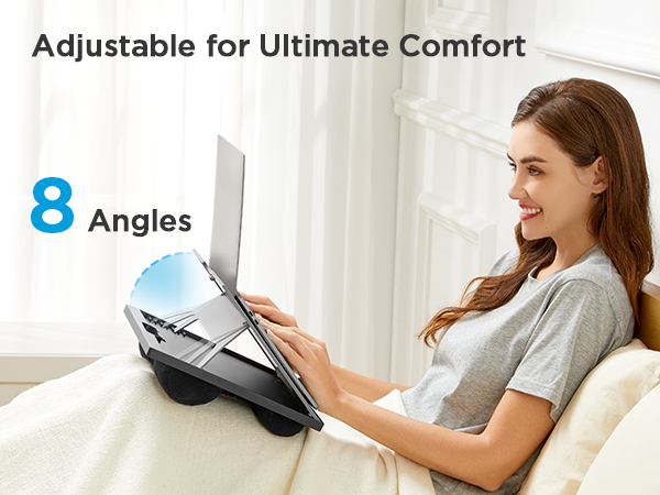HNLD2G adjustable lap desk laptop lap desk laptop stand for bed lap desk for laptop with cushion
