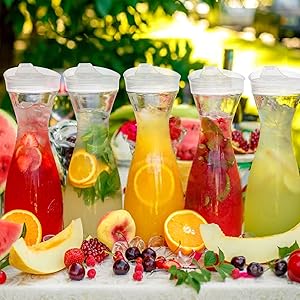 plastic juice pitcher