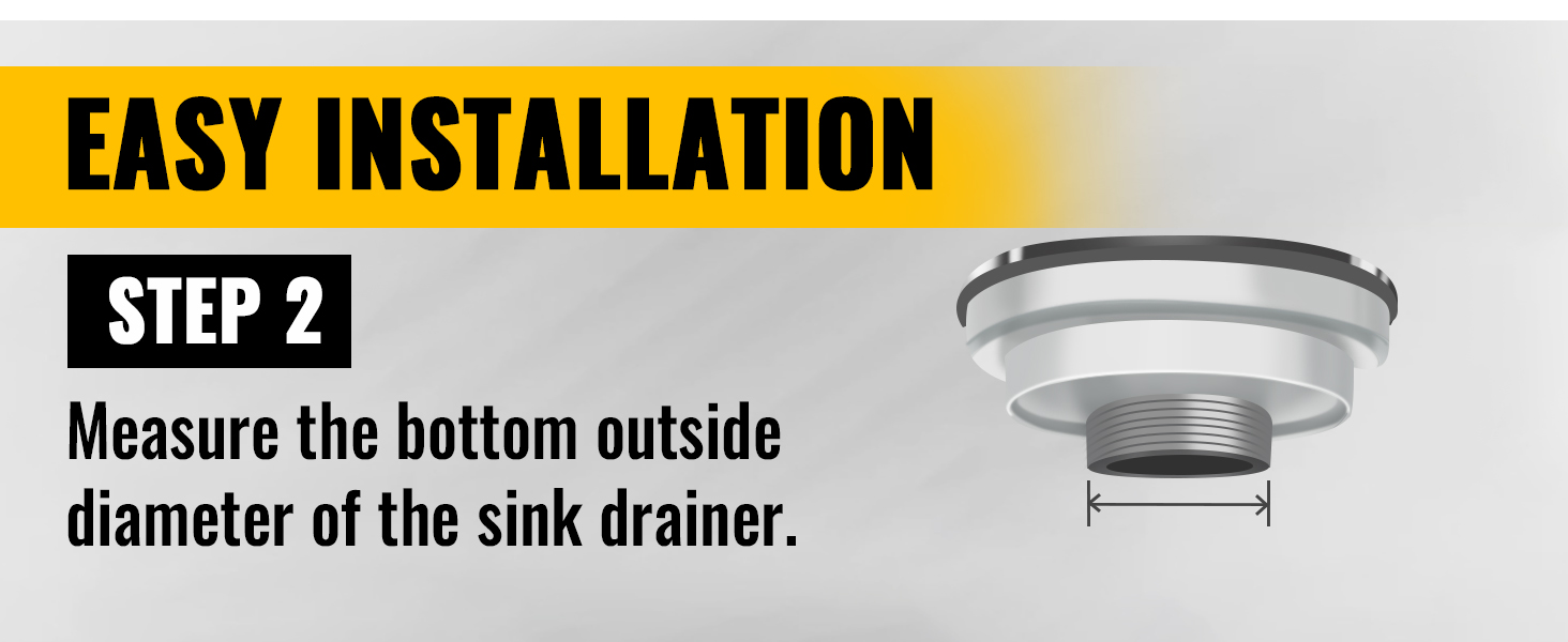 VIVIDA Sink Drain Pipe 11/2 inch, Flexible Sink Drain Pipe, 7.5"17.7