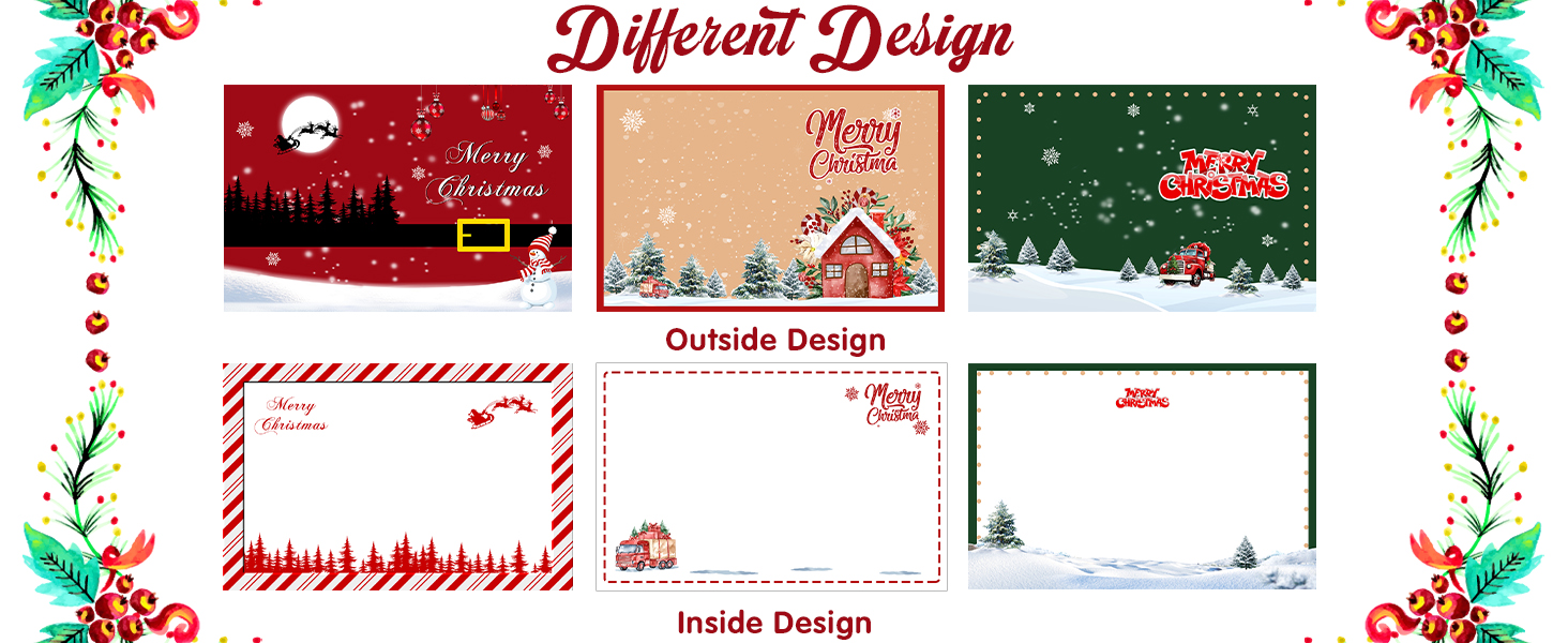 SNILOAW Jumbo Merry Christmas Greeting Card Giant Guest