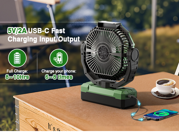 battery operated fan