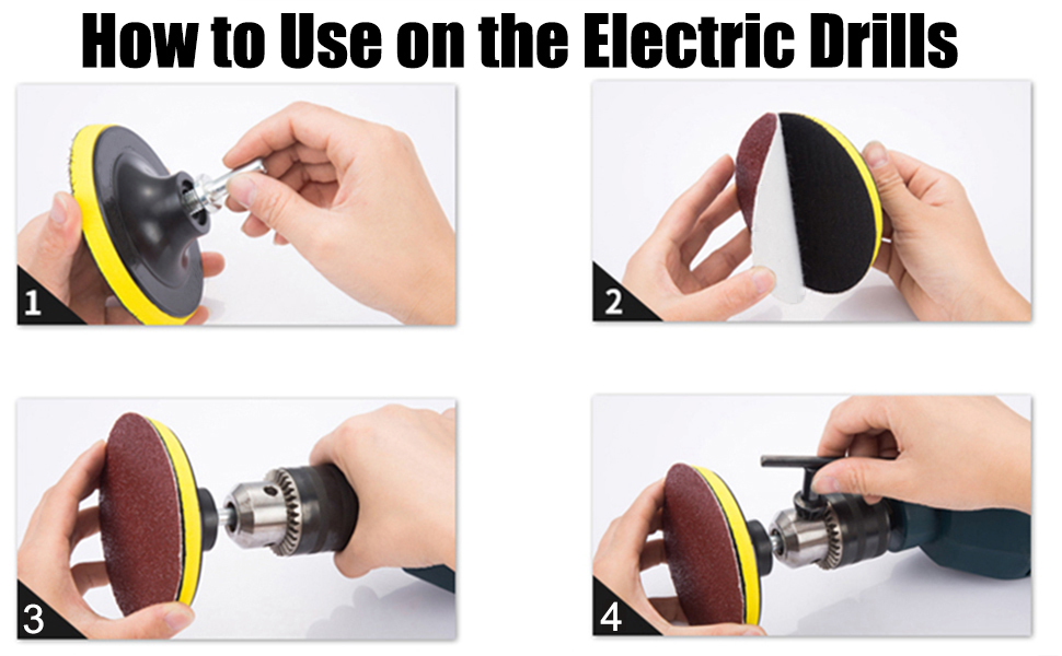 Utoolmart 7Inch Replacement Hook and Loop Sanding Pad, Grinder Sanding