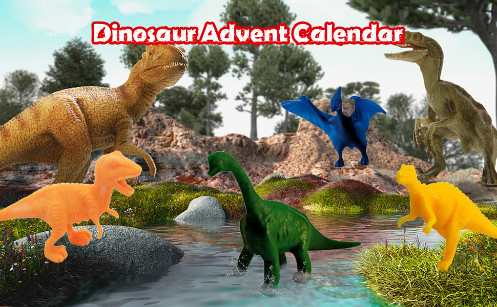 Dinosaur Advent Calendar 2022, Jurassic Advent Calendar