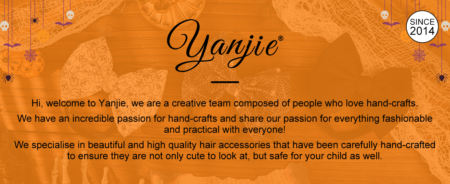 Trick or Treat Pumpkin Hair Bows