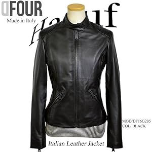 コンパニーア イタリーナ レディース 本革 ライダース ジャケット 42 コンパニーア イタリーナ レディース 本革 ライダース