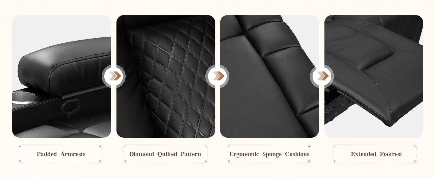 loveseat recliner A8