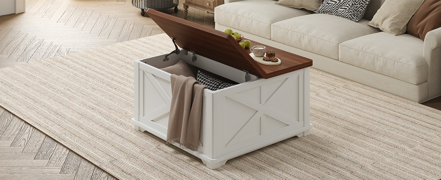 Hidden Storage Coffee Table