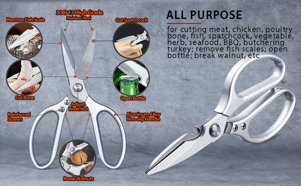 kitchen scissors all purpose