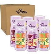 Plum Organics Mighty Puffs Organic Baby Food - Two Flavor Variety Pack - 1.85 oz Canister (Pack o...