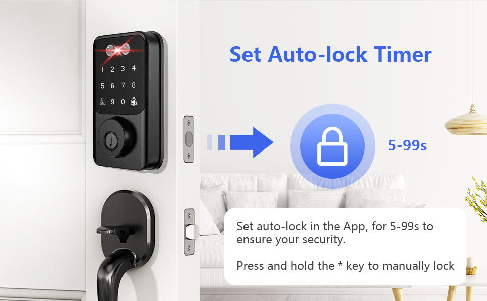 face id door lock