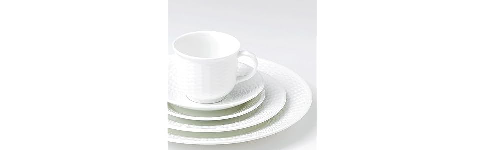 ウェジウッド　ボーンチャイナ　ナンタケット5枚 Amazon.com | Wedgwood Nantucket Basket 5-Piece Place Setting