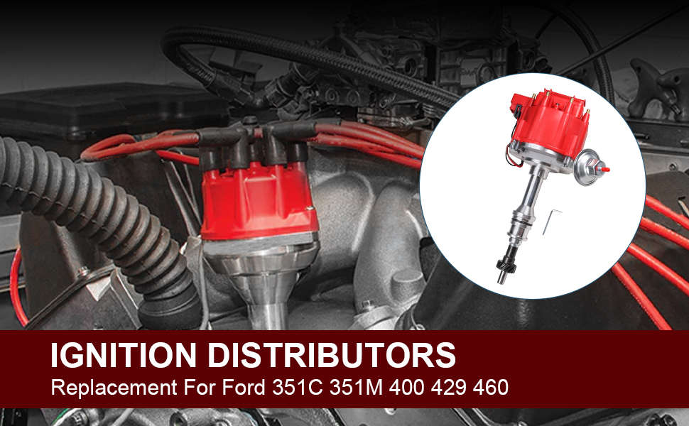 HEI Distributor Module Replacement For Ford 351M 351C 400