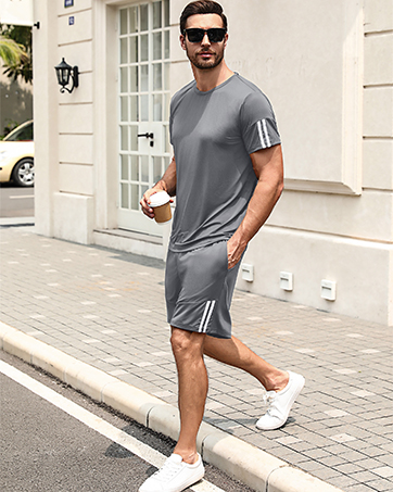 Men's Tracksuit Set Running