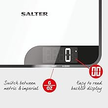 Salter 1064 WHDR Mini-Max Digital Kitchen Scales