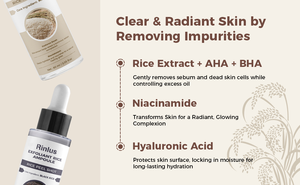 Clear & Radiant skin by Removing lmpurities