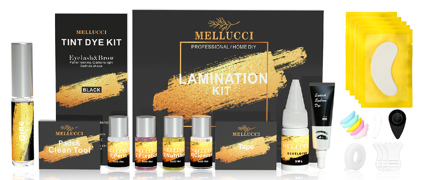 mellucci lash lift and tint kit