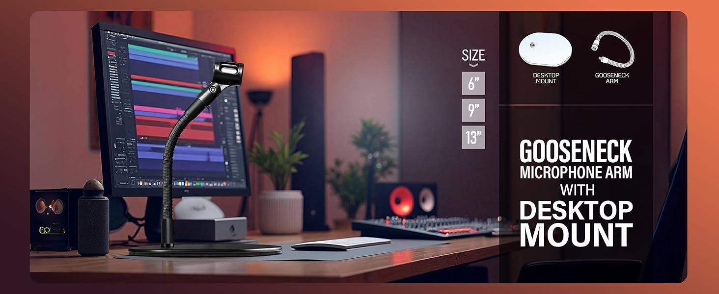 mic desk stand